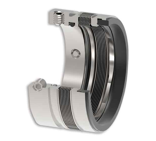 The seal bearing made of stainless steel and has a stainless steel ring