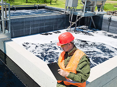 Engineer On Tablet