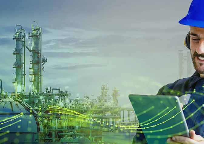 Male Engineer Beside Factory