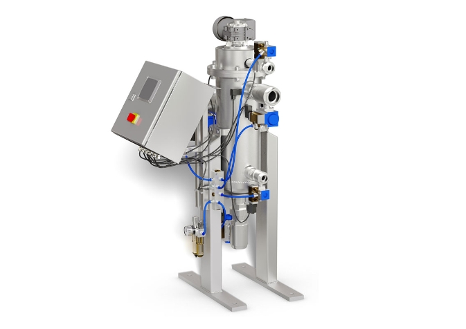 A machine with valves and wires attached to it