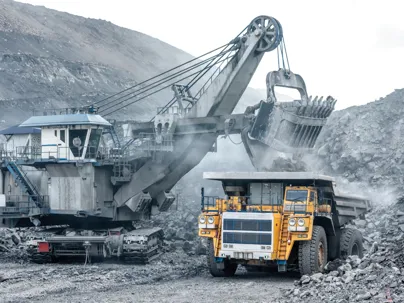 Truck Driving In Mine